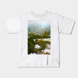 Autumn on the Slopes of Mangrt Kids T-Shirt